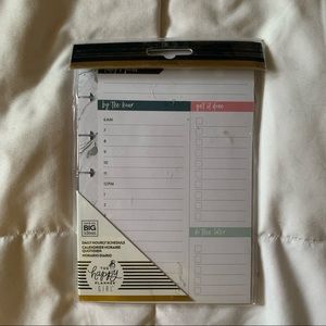 The Happy Planner Daily Hourly Schedule Inserts
